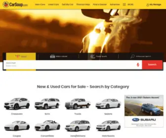 Carsoup.com(New Cars) Screenshot