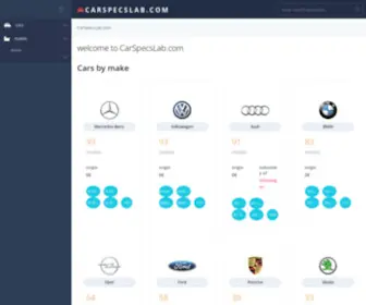 Carspecslab.com(Car specs and one) Screenshot