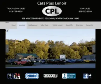 Carspluslenoir.com Screenshot