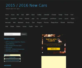 Carsreviews2015.com(2015/2016 The Best Cars Reviews) Screenshot