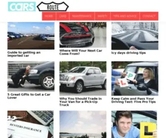 Carsroute.com(Simple Car Blog) Screenshot