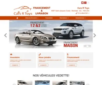 Carsrtoys.ca(Cars R Toys) Screenshot