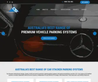 Carstackers.com.au(Australia's Best Range of Parking Systems) Screenshot