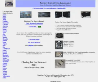 Carstereohelp.com(Car Stereo Repair) Screenshot