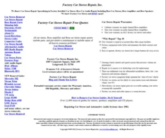 Carstereohelp.net(Car Radio Repair) Screenshot