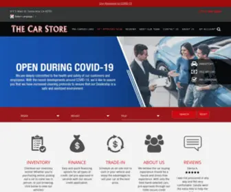 Carstoreonline.net(The Car Store) Screenshot
