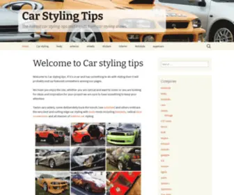 Carstylingtips.com(Car styling tips) Screenshot