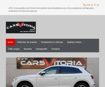 Carsvitoria.com(VehÃ­culos de ocasiÃ³n Vitoria) Screenshot