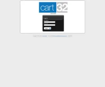 Cart32Hosting.com(Cart32 v8.15 Web Admin) Screenshot