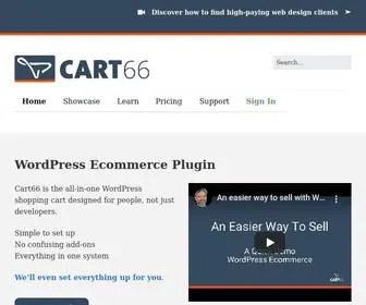 Cart66.com(WordPress Shopping Cart) Screenshot