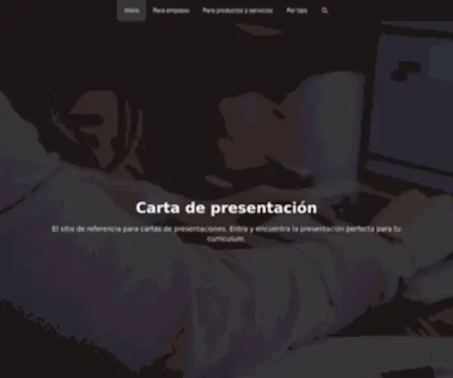 Carta-Presentacion.com(▷) Screenshot