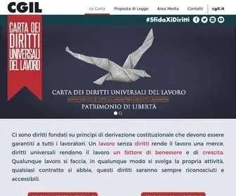 CartacGil.it(Carta dei Diritti Universali del Lavoro) Screenshot