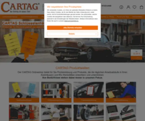 Cartag-Online.de(CARTAG Solutions GmbH) Screenshot