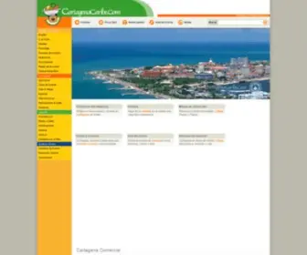 Cartagenacaribe.com(Cartagena Caribe) Screenshot