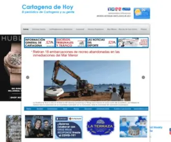 Cartagenadehoy.com(Inicio) Screenshot