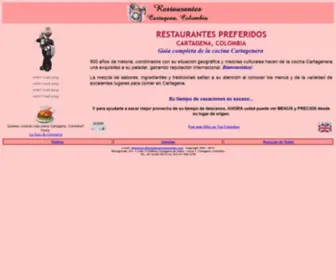 Cartagenarestaurantes.com(Guía de Restaurantes en Cartagena) Screenshot