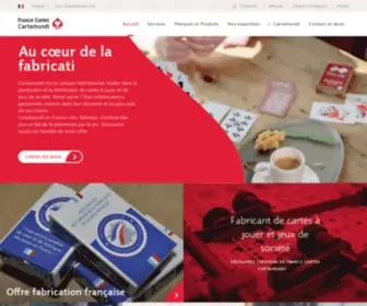 Cartamundi.fr Screenshot