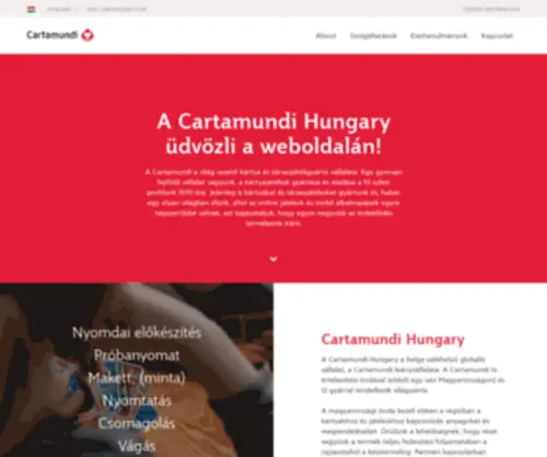 Cartamundi.hu(Kártyajátékok Társasjátékok Promóciós kártyák Kártyák) Screenshot