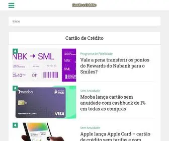 Cartaoacredito.com(Cartão a Crédito) Screenshot