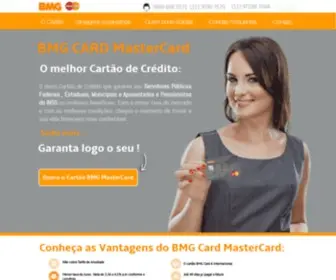 Cartaobancobmg.com.br(O Cartão BMG CARD Mastercard) Screenshot