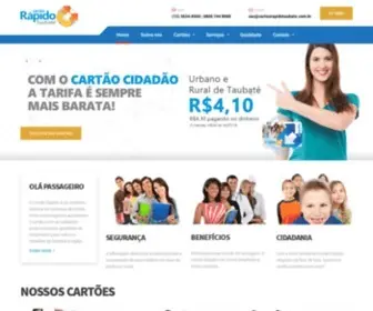 Cartaorapidotaubate.com.br(Cartão Rápido) Screenshot