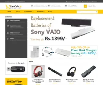 Cartcafe.in(Online Computer/Laptop Hardware/Accessories Store India) Screenshot