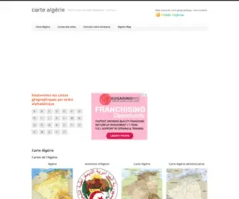 Carte-Algerie.com(Cartes) Screenshot