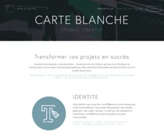 Carteblanche.be(CARTE BLANCHE) Screenshot