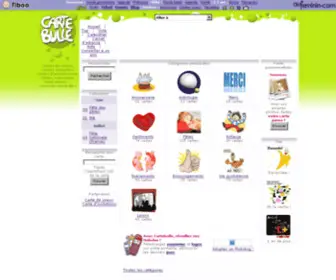 Cartebulle.com(Cartes de voeux) Screenshot