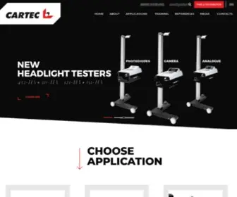 Cartec-Equipment.com(Cartec) Screenshot