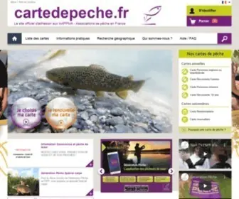 Cartedepeche.fr(Site) Screenshot