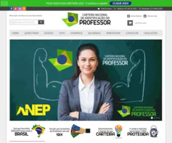 Carteirinhadoprofessor.com.br(Carteira Nacional do Professor ANEP/2023) Screenshot