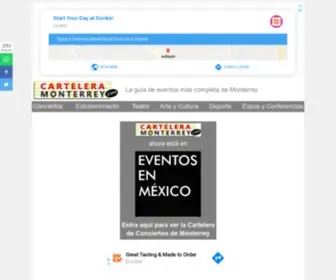 Carteleramonterrey.com(Carteleramonterrey) Screenshot
