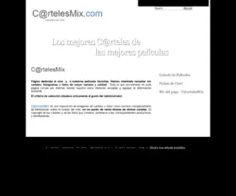 Cartelesmix.es(C@rtelesMix.com) Screenshot