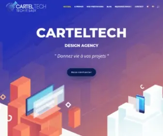 Carteltech.com(Agence CartelTech) Screenshot