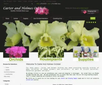 Carterandholmes.com(Selling Quality Orchids Since 1947. Carter and Holmes Orchids) Screenshot