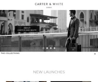 Carterandwhite.com(Products at the pinnacle of luxury and refinement) Screenshot