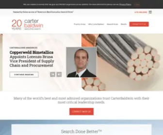 Carterbaldwin.com(CarterBaldwin Executive Search) Screenshot