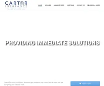 Carterclaims.com(Immediate Insurance Solutions) Screenshot