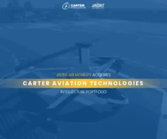 Cartercopters.com(Carter Aviation Technologies) Screenshot