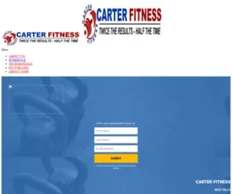 Carterfitness.com(Fit Body Boot Camp) Screenshot