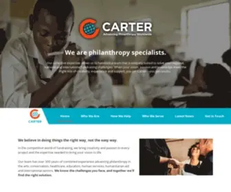 Carter.global(Advancing Philanthropy Worldwide) Screenshot