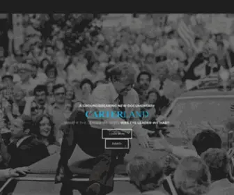 Carterlandmovie.com(A Groundbreaking New Jimmy Carter Documentary) Screenshot