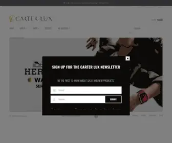 Carterlux.com(24k GOLD APPLE WATCH LIMITED EDITION) Screenshot