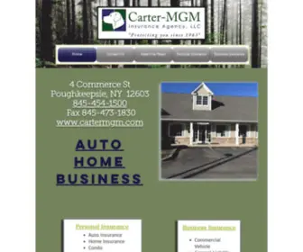 CartermGM.com(CarterMGM Insurance Agency LLC) Screenshot