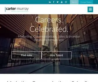 Cartermurray.com(Marketing Recruitment) Screenshot