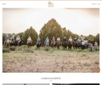 Carterranchhorse.com(CarterRanchHorses) Screenshot