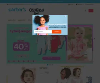 Carters.com.co(Carter's Colombia) Screenshot