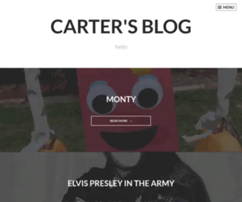Cartersblog.com(Carter's Blog) Screenshot