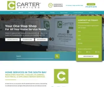 Carterservices.com(Torrance HVAC) Screenshot